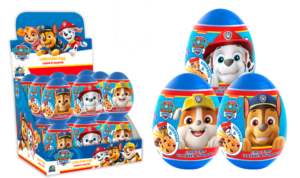 Plastové vejce s cookies Paw Patrol