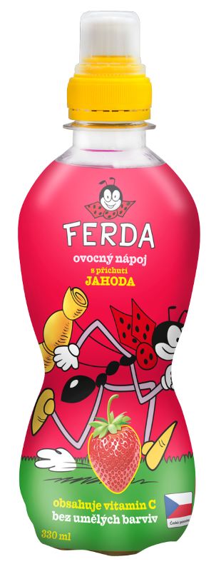 Ferda – jahodový nápoj