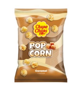 Chupa Chups – popcorn slazený s karamelovou příchutí