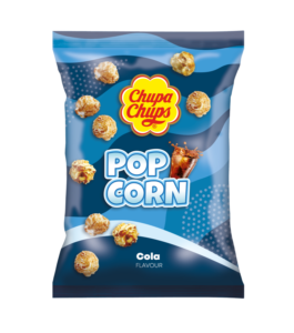 Chupa Chups – popcorn slazený s colovou příchutí