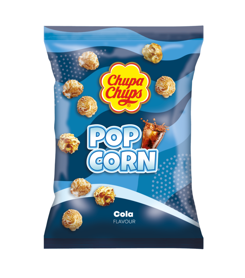 Chupa Chups – popcorn slazený s colovou příchutí