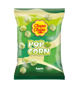 Chupa Chups – popcorn slazený s jablečnou příchutí