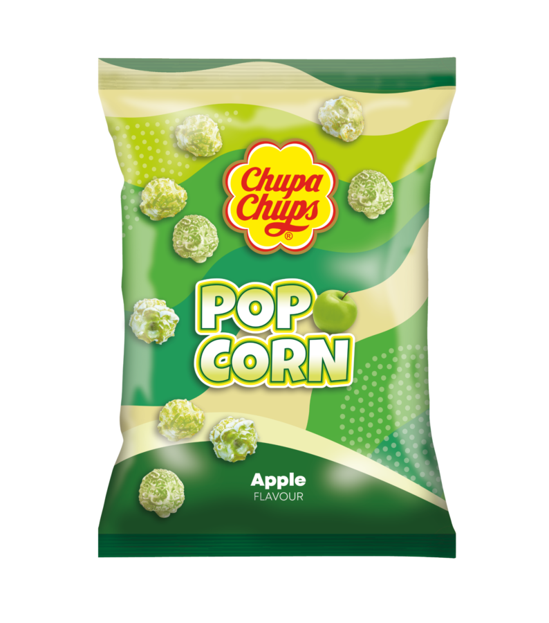 Chupa Chups – popcorn slazený s jablečnou příchutí